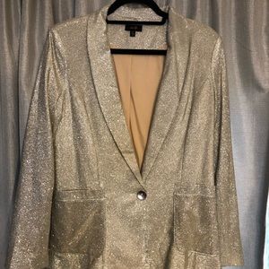 Ontwelfth Sparkly Shawl Collar Blazer - NWOT